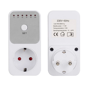 EU FR BRUKプラグキッチンタイマーOutlet230V110V電子デジタルタイマースイッチ7日12/24時間プログラム可能なタイミングソケット - Product Image 4