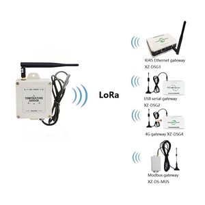 Outdoor Wireless Thermometer LoRa Transmitter <strong>with</strong> <strong>Temperature</strong> <strong>Sensor</strong> Battery Powered <strong>Temperature</strong> <strong>Data</strong> <strong>Logger</strong> - Product Image 4