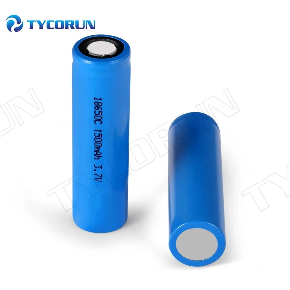 Baterías de litio baratas de Tycorun al por mayor 3,7 V 6000mAh 2000mAh 3500mAh bateria 18650 Li Ion batería recargable precio celular