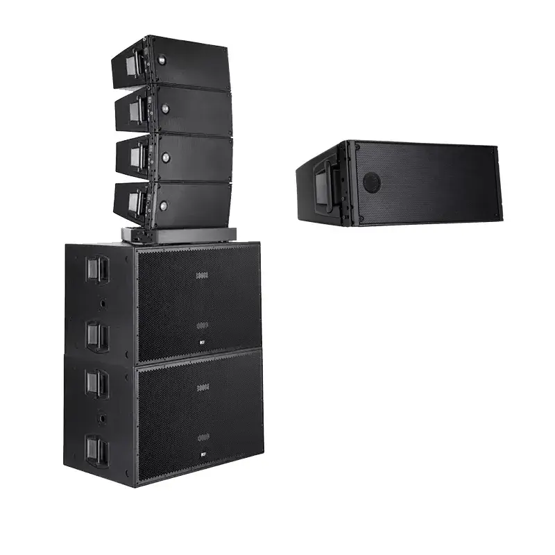 2023 Pro audio hdl 20-a doppio altoparlante attivo da 10 pollici line array altoparlanti 1600W sistema audio pa line array bidirezionale