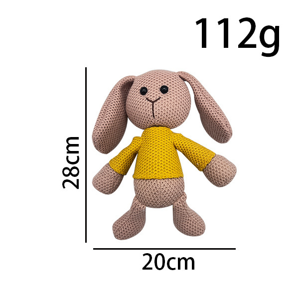 Lapin vêtu de jaune