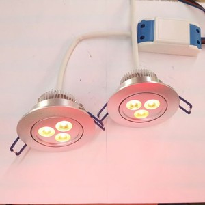 12-24 DC 9W RGB 3IN1 DMX adreslenebilir Led tavan ışık 3 yıl garanti - Product Image 3