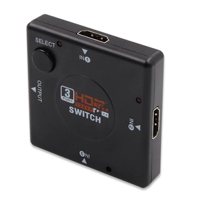 Mini <strong>3</strong> in <strong>1</strong> Out Video and Audio HD Selecto1080P <strong>3</strong>-Port hd <strong>Splitter</strong> HD Switch Switcher for HDTV Video Project PS3 - Product Image 4
