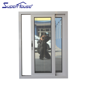 Cayman Townhouse Condos use hurricane window white color tinted glass aluminum sliding window with FL Miami-Dade certified <strong>code</strong> - Product Image 3