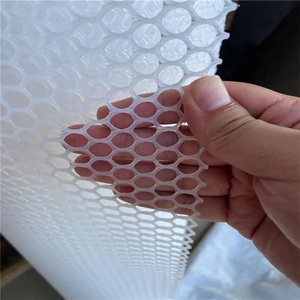 Malla de alambre de plástico para pollo Malla de plástico hexagonal para aves de corral Valla de alambre de plástico extruido Recubierto de PVC para la venta - Product Image 4
