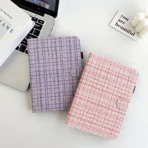 Yeni deri dokuma üçlü kat Tpu Tablet iPad kılıfı hava 7 8 9 Gen 4 5 6 10. 9 10.2 9.7 inç kapak 2022 2020 kumaş kılıfları - Product Image 2