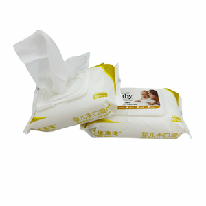 免费样品OEM品牌低价厂家直销批发婴儿湿巾40件湿巾 - Product Image 3