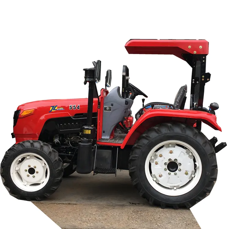 Minimáquina agrícola pequeña para tractores JIULIN, máquina agrícola pequeña 4x4, para El extranjero, Rusia, El Brasil, Turquía, 50hp, 55hp