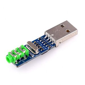 PCM2704 16 Bits Mini USB DAC Decodificador Tarjeta de sonido USB Módulo de Placa analógica en stock