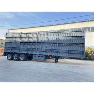 侧墙货物半挂车<span class=keywords><strong>3</strong></span>轴半挂车卡车拖车热卖原装出口