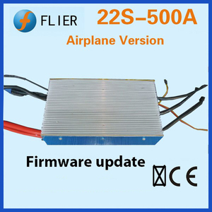 FLIER 500A 4-22S высоковольтный ESC бесщеточный контроллер скорости с USB программным кабелем для паранометра - Product Image 5