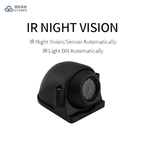 Telecamera lato visione notturna AHD IR obiettivo 2.8mm antiurto IP67 alloggiamento di rilevamento punti ciechi del veicolo telecamera di monitoraggio - Product Image 3