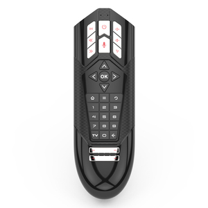 Intelligent F1 Infrared Learning Wireless air Voice Flying Mouse TV Set-top Box Remote <strong>Control</strong>