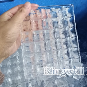 Industriale ice cube maker machine 2 ton con imballaggio e sistema di generatore - Product Image 5