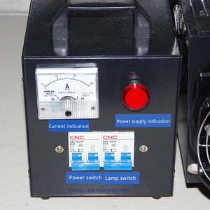 プロのポータブルハンドヘルドUV硬化機1KW2KW3KW紫外線ランプ乾燥機UV硬化乾燥用の高出力水銀ランプ