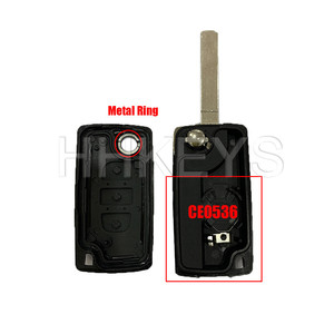 3 düğmeler kamyon düğme otomatik uzaktan katlanır Flip anahtar kılıfı için Fiat Scudo sevk araba anahtarlık CE0536 CE0523 - Product Image 4