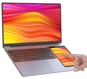 15.6 Inch Double Screen Notebook <strong>Computer</strong> New Intel Celeron Processor English <strong>Keyboard</strong> US Plug for Business <strong>Use</strong> - Product Image 3