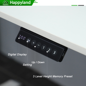 现代单电机电动办公电脑工作站桌子高度可调家用办公桌架 - Product Image 5