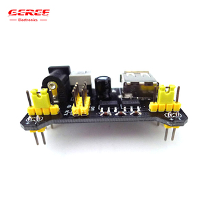 MB-102 di vendita diretta in fabbrica DC6.5 ~ 12V e modulo di fornitura USB 3.3V Dual Road Bread Board Black Module Kit per Arduino - Product Image 5