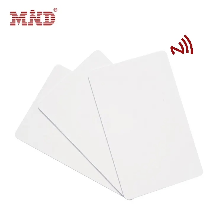 잉크젯 인쇄 13.56Mhz NFC 카드 MIFARE 클래식 1K 칩 RFID PVC 카드