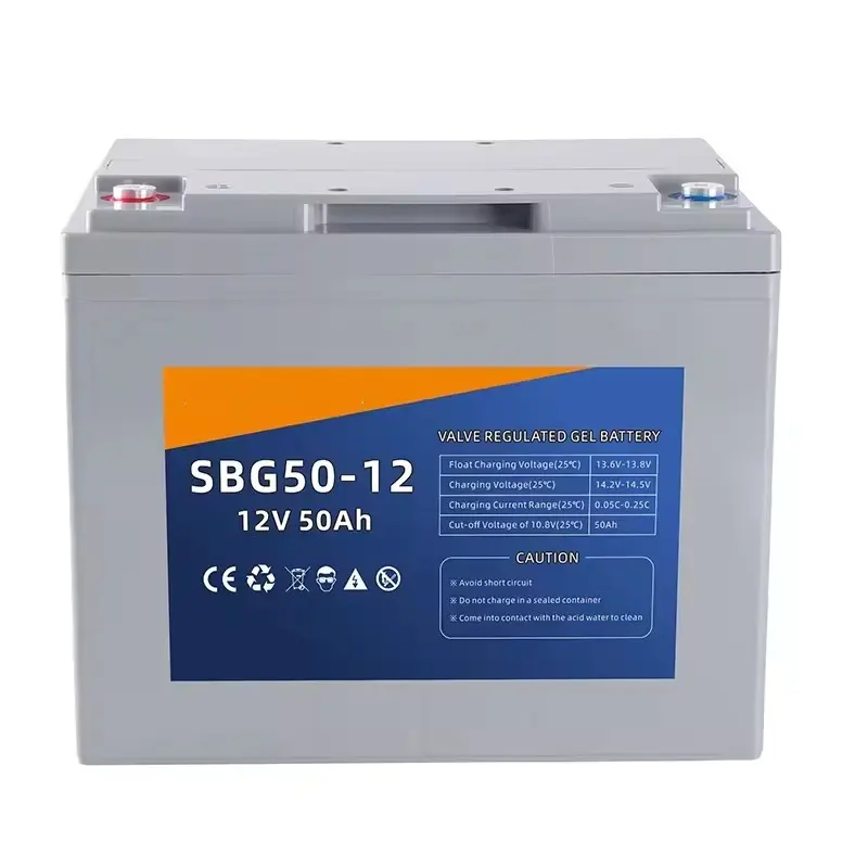 Accumulo di energia lifepo4 batteria solare 12V 50ah 100ah batterie al piombo