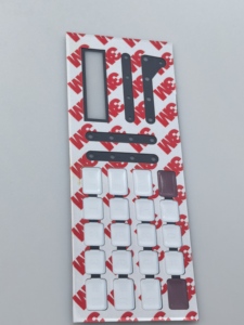 Custom Factory Price <strong>Button</strong> Membrane <strong>Switch</strong> <strong>Keyboard</strong> Panel Pc Key Panel Attached to Control Panel - Product Image 6