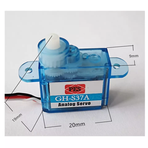 GH-S37A Mini servomotore 3.7g RC Micro Servo analogico per elicottero RC aereo per auto aereo - Product Image 3