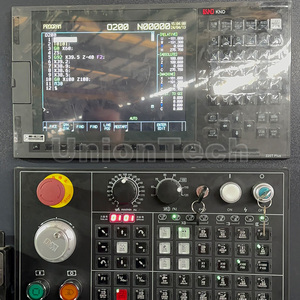 UnionTech TCK50 Piezas de torneado CNC Maquinaria Torno CNC Máquina C Y Axis Torreta de escritorio Torno CNC de cama inclinada - Product Image 6