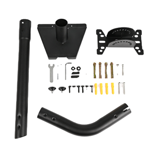 Nâng cấp thép carbon treo tường ngắn cực khung Kit starlink Gen 3 không có thiết kế lỗ để gắn thiết bị thuận tiện - Product Image 3