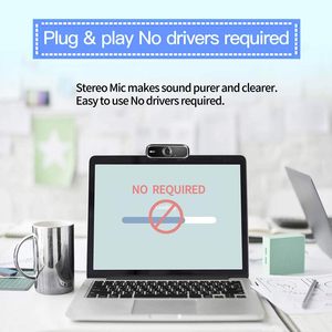 SYONG Streaming-Web kamera unterstützt FHD 1080P 60fps Full-HD-Computerkamera-Webcam für PC-USB-Video konferenzen - Product Image 3