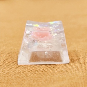 Personality Dispensing Glue Keycap Creativity Esc Camellia Keycaps for Mechanical Keyboard Cherry Cross Axis <strong>Keys</strong> - Product Image 4