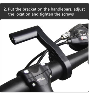 Sunding אופניים מד מהירות תמיכה סוגר Extender רכיבה על אופניים מד מרחק Stand אופני מחשב כידון הר מחזיק 31.8mm