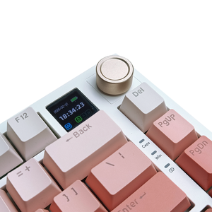 MK75 Plus Mechanical Gaming <strong>Keyboard</strong> 75% Layout RGB <strong>Backlight</strong> <strong>with</strong> Knob and Display for Window/Computer/Desktop/PC/<strong>Notebook</strong> - Product Image 4