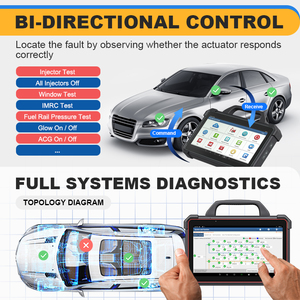 Launch x431 pad7 Elite utilizado para el programa de llaves hitag 3 Hol Tel dispositivo programador para ECU programación herramientas de diagnóstico escáner de coche