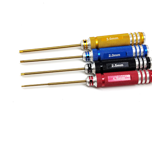 Chất Lượng Cao Titanium Tráng Thép Tốc Độ Cao Hex <span class=keywords><strong>Screwdriver</strong></span> <span class=keywords><strong>Set</strong></span> 4 Cái Cho Điều Khiển Từ Xa Xe - Product Image 4