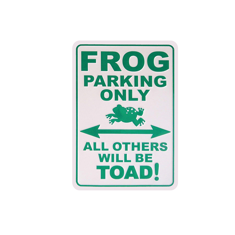 Parking grenouille seulement