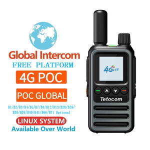 SIM kart R311 ile ücretsiz Platform 4G POC walkie-talkie Wcdma Woki Toki interkom - Product Image 2