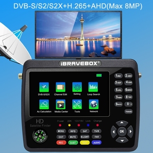 IBRAVEBOX V10 Finder Max+ Digital Satellite Meter Signal Finder Support DVB-S/S2/S2X AHD Digital Satellite Identification <strong>Device</strong> - Product Image 4