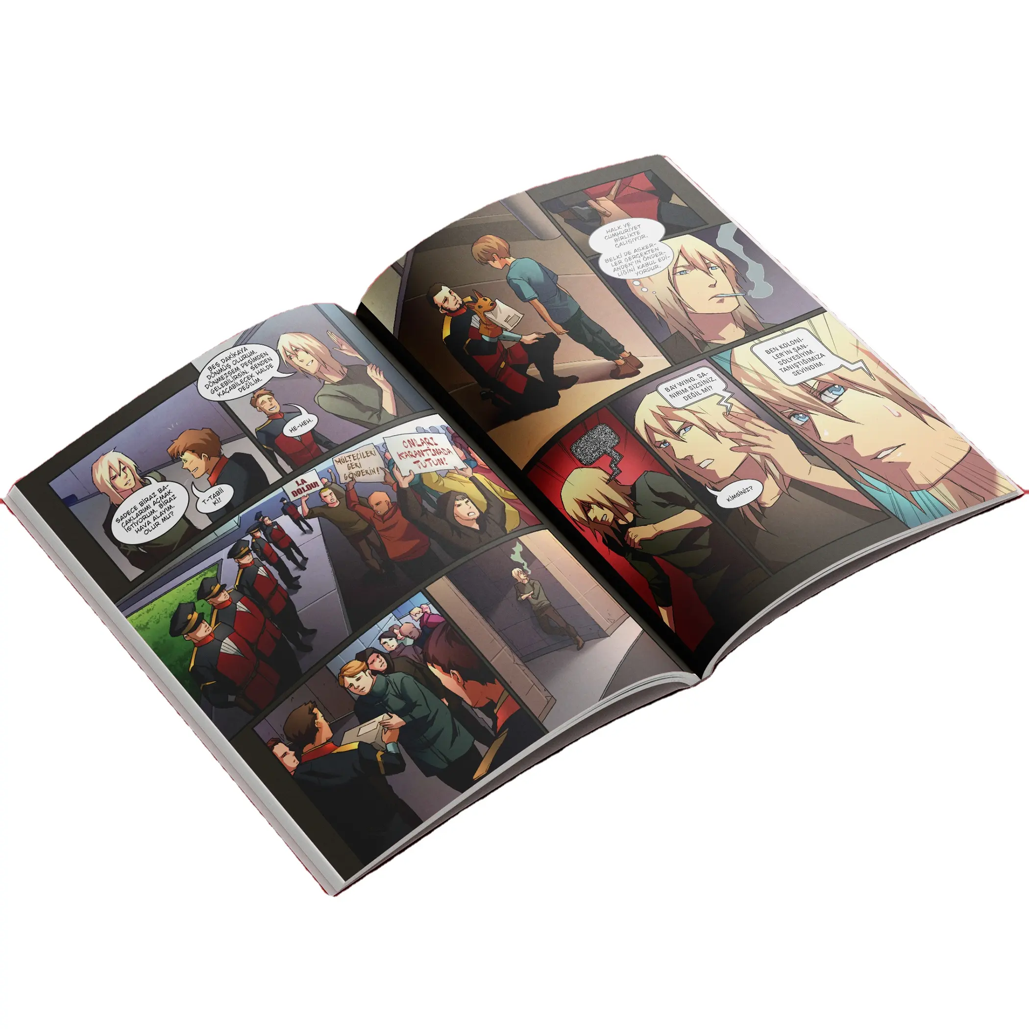 Impresión de libro de costura de sillín de la mejor calidad 2022 Impresión de libro de colorear divertido de aduanas