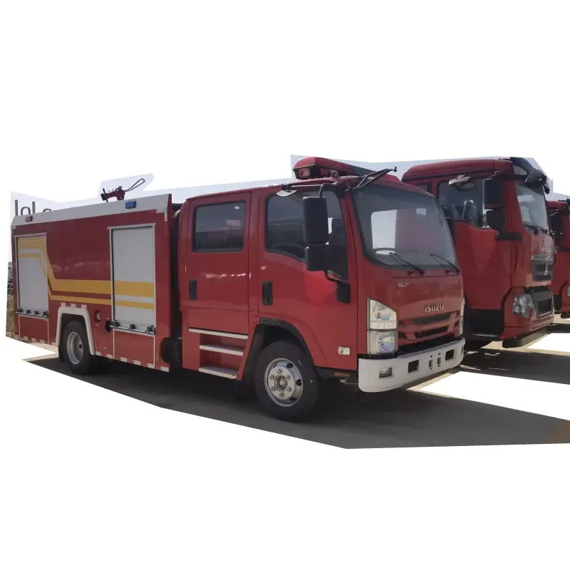 Caminhão De Tanque De Espuma De Água ISUZU 4x2 6x4 confiável Caminhão De Combate A Incêndio para venda