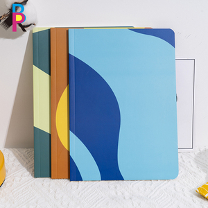 Perfect Bound Student <strong>Notebook</strong> Grid Lines Dots Printed Softcover Composition Book for School Use Available Leather PVC Paper PP - Product Image 1