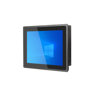 Monitor de 7 pulgadas de alta calidad, buen monitor táctil LCD Industrial, IP65 integrado, resistente al agua con 1 puerto VGA USB HMI - Product Image 2
