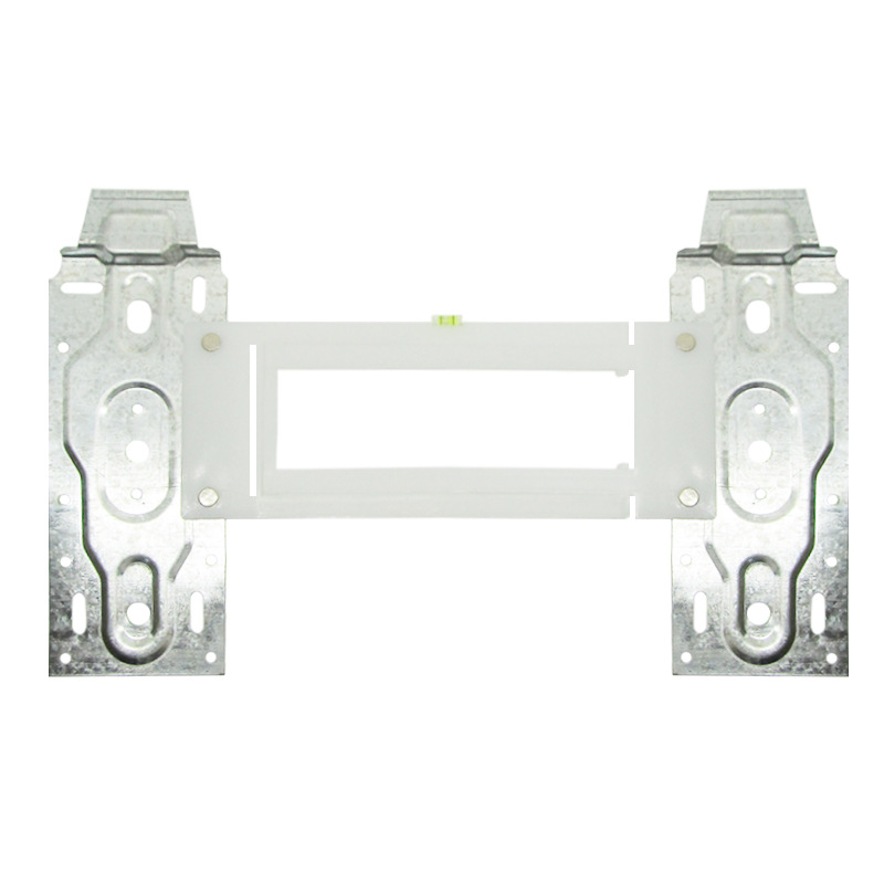 Air conditioner retractable mounting plate