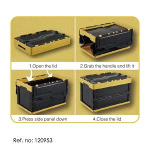 Công suất lớn đa năng du lịch xe thân cây gấp hộp lưu trữ có thể gập lại sắp xếp - Product Image 6