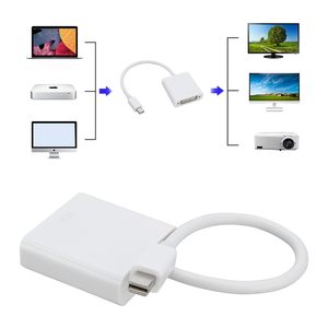 迷你显示端口至DVI转换器1080P 60hz迅雷支持投影仪计算机的镀金DP DVI-D DVI-I引脚适配器 - Product Image 5