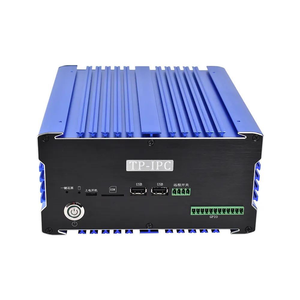 I7-7600U grosir komputer Win Industrial Pc Mini dengan GPIO VGA untuk sistem pengendali gerakan Industri
