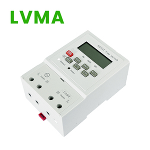 LVMA AC220V Mini Digitaler Timer Elektrischer Schalter Din Rail Programmier bar KG316T 10A 25A 30A 63A Abnehmbarer Batterie zeit schalter - Product Image 2