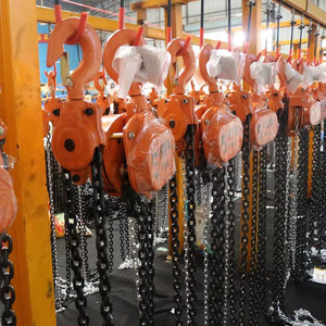 1 Ton 100kg 125kg 3ton Manual Crane <strong>Block</strong> and Tackle Hand <strong>Pulling</strong> Hoist Red - Product Image 6