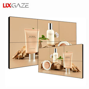 LuxGaze 46 Inch Ultra Thin Super Narrow Seam 4K HD Lcd Advertising Splicing Screen Panel <strong>XXX</strong> <strong>Video</strong> TV Wall Display LCD Wall - Product Image 1