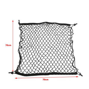 Ağır kargo ağı Mesh gerdirilebilir araba iç aksesuarları ayarlanabilir elastik gövde depolama Net kanca ile arabalar ve gövde için - Product Image 5